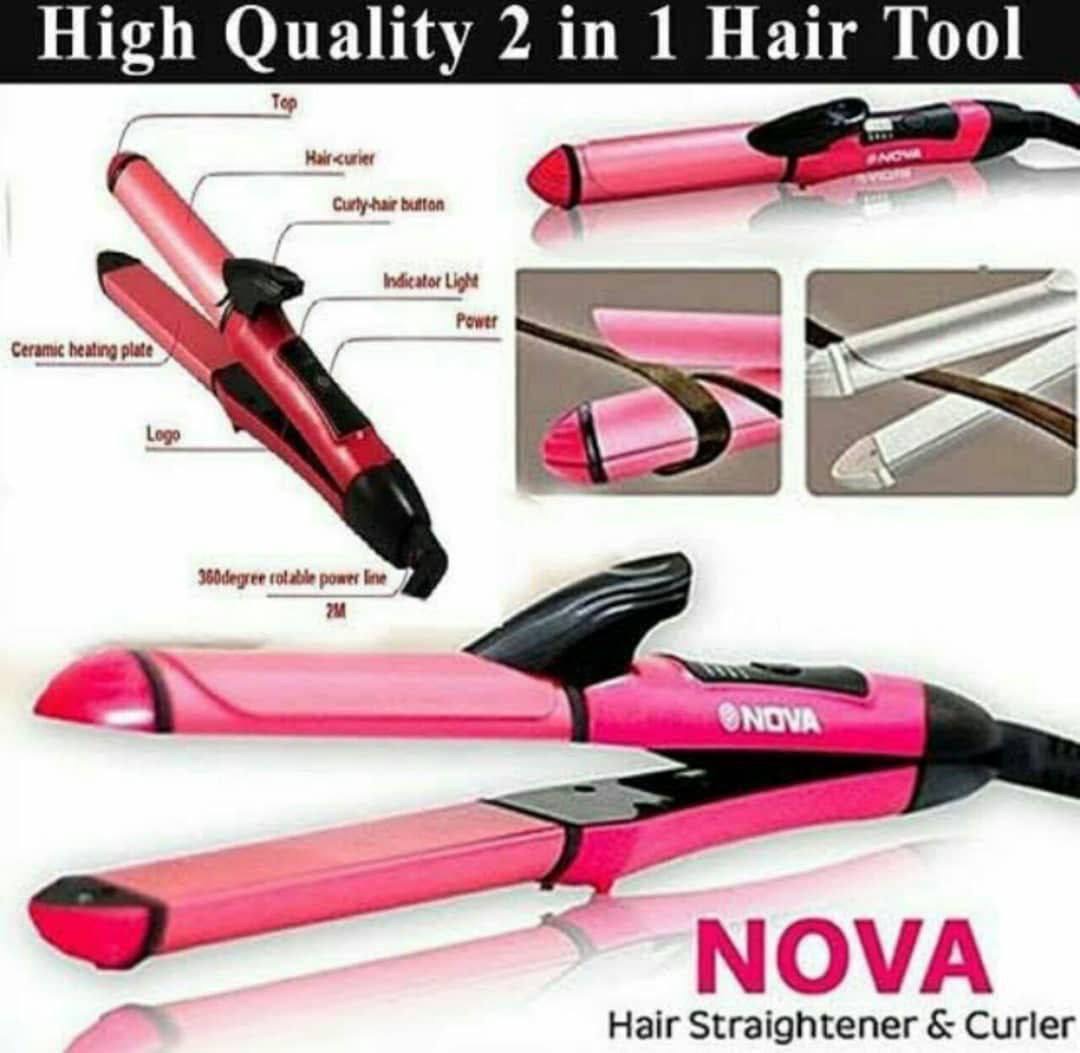 2-in-1 Hair Straightener